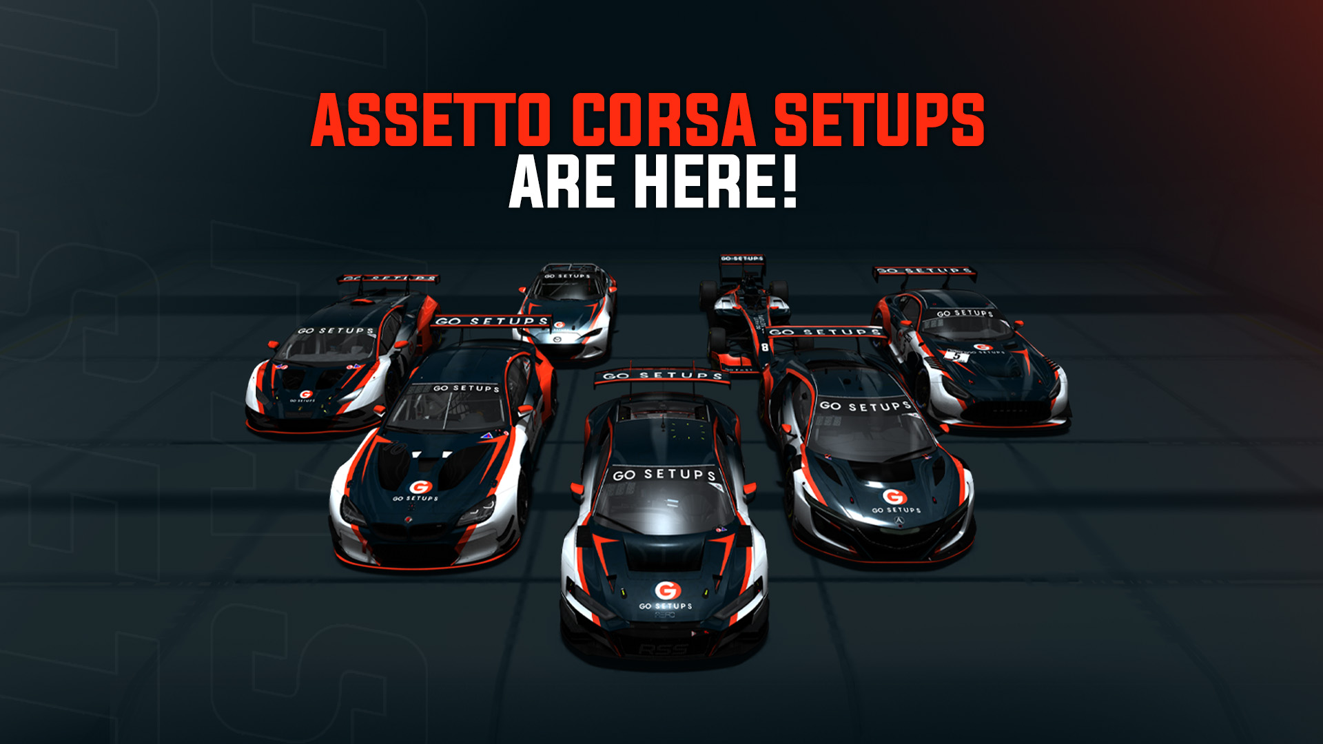 GO Setups launches Assetto Corsa Setups with cars avaliable